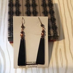 Gift ready! New Penshell/ Copper earrings